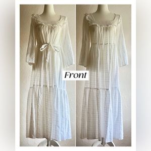 NWOT + Dry Cleaned Christy Dawn ✨ Magical Alabaster Checkered Dress in XS.